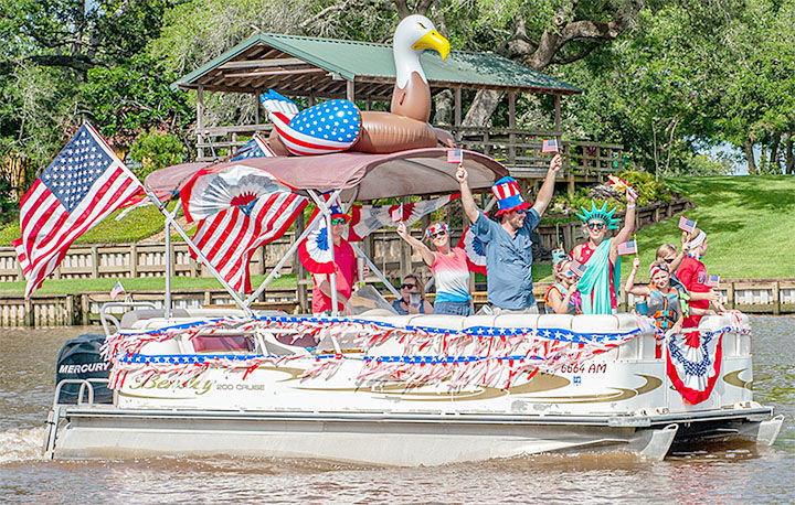 F.O.R Patriotic Boat Parade a huge success